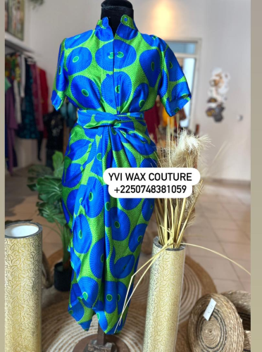 Robe 100% soie