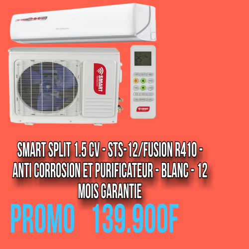 Split smart 1.5CV en R410