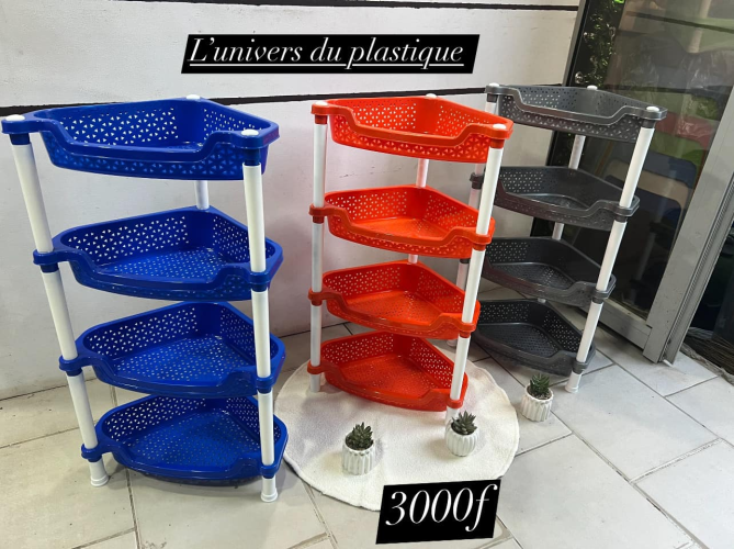 Étagère de rangement 4 niveau