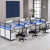 Bureau Américain de 6 places