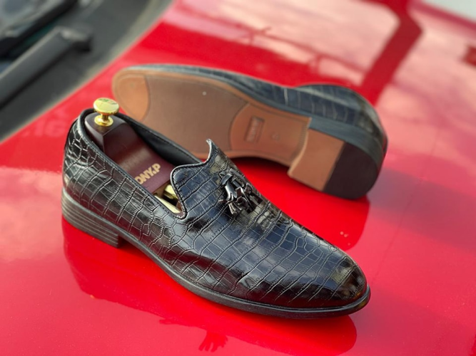 Mocassin en daim très tendance