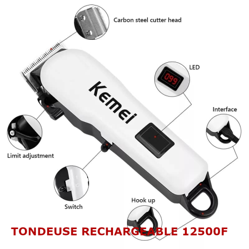 Tondeuse rechargeable