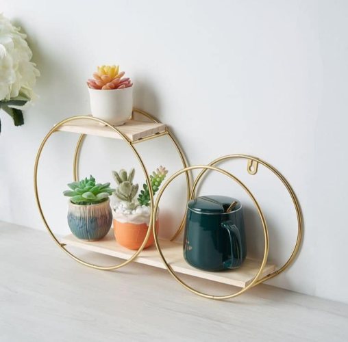 Etagère murale Golden Wire