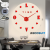 Horloge murale 3D