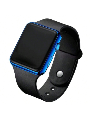 Montres Électroniques Pour Couple Unisexe Avec Affichage De L'heure Et De La Date