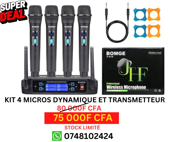 KIT 4 MICROS DYNAMIQUES