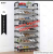 Etagère de chaussures en acier inoxydable - 24 paires