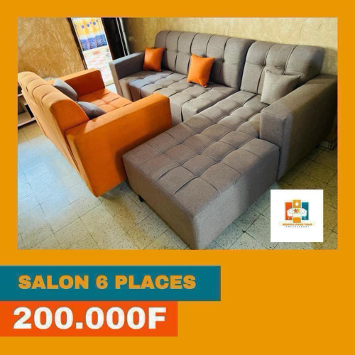 Salon 6 places