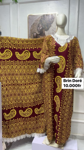 Chic boubou en coton