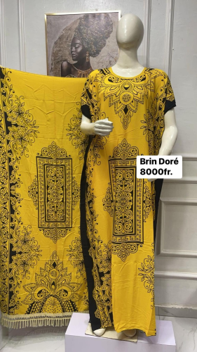 Chic boubou en coton