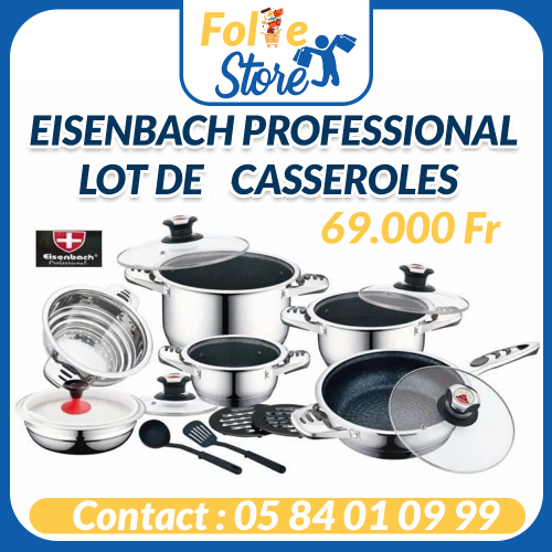 Lot de casseroles