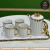 Service de thé plateau théière et 4 tasses