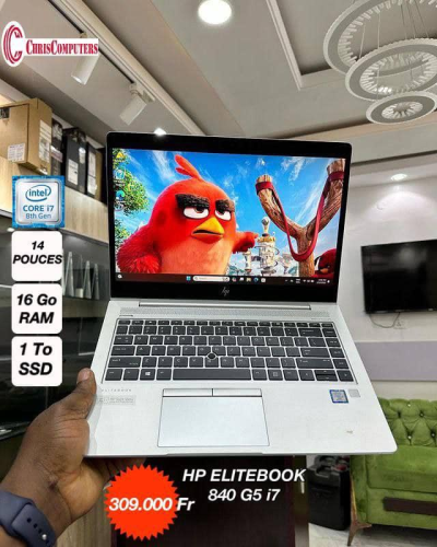 HP EliteBook 840 G5 Core i7 -8650U (8ème Génération)