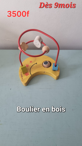 Boulier en bois dès 9mois