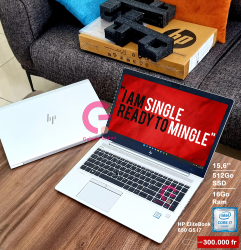 PC Gamer HP EliteBook 850 G5 Core i7 -8550U (8ème Génération)