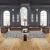 Manchester 3+3+1+1 place dain marron aspect cuir vieilli