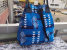 Magnifique sac bleu en bandoulière