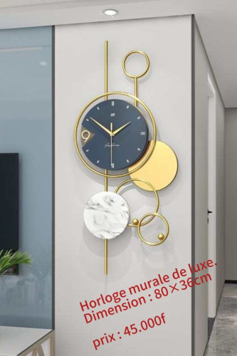 Horloge murale décorative