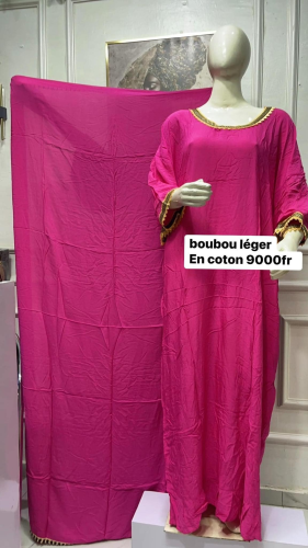 Chic boubou en coton leger