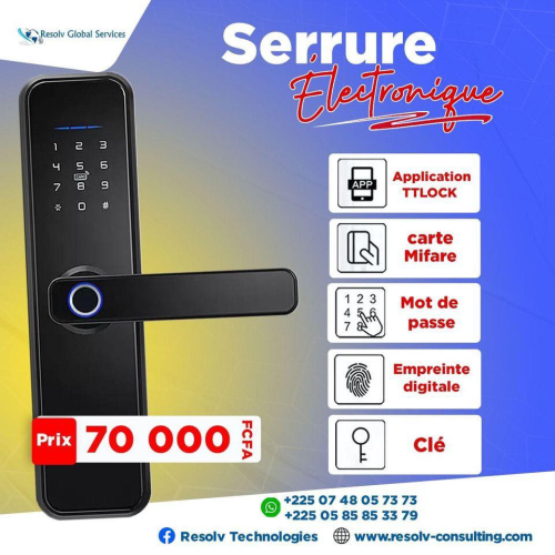 SERRURE ELECTRONIQUE