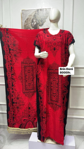 Chic boubou en coton