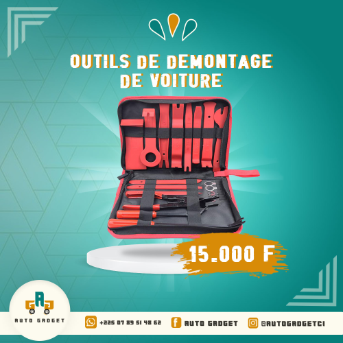 Kit d'outils de démontage de voiture