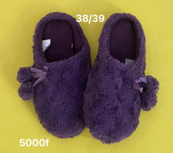 Pantoufles Poilues P38/39