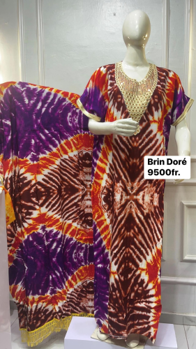 Chic boubou en coton