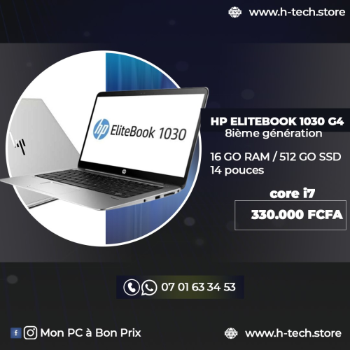 HP ELITEBOOK1030 8ième génération