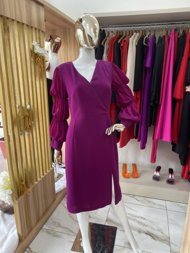 Robe violet taille