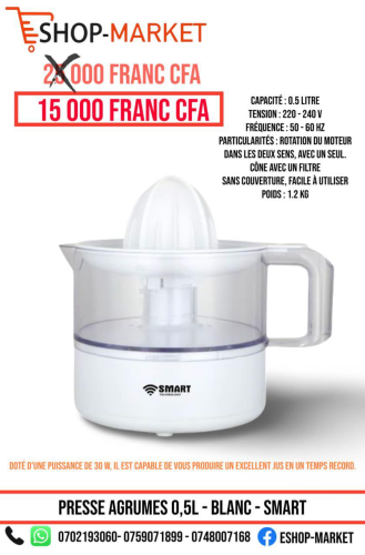 PRESSE AGRUMES 0,5L - BLANC