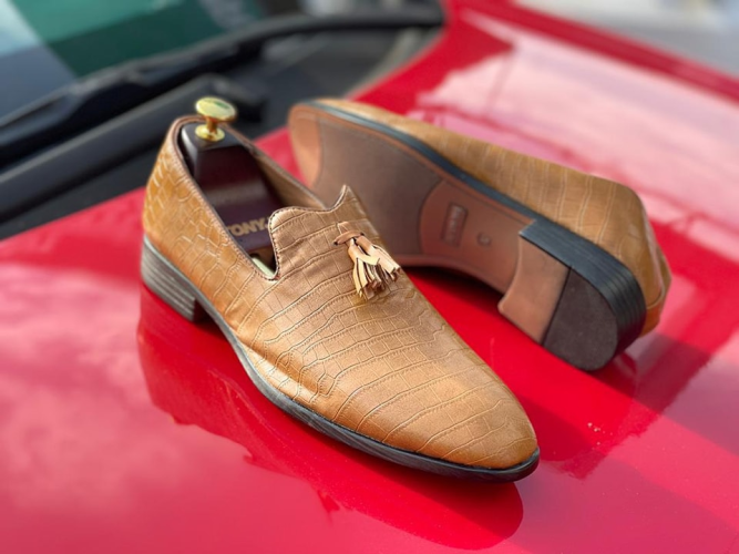 Mocassin en daim très tendance