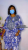 Robe en kokodunda oversize brodée _ Coton glacé