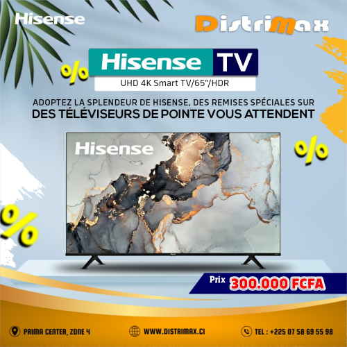 Hisense TV 65 POUCES