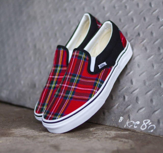 Chaussures VANS modèle Kilt écossais