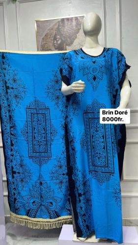 Chic boubou en coton