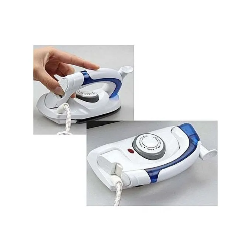 Travel Iron Fer A Repasser Pliable – Blanc