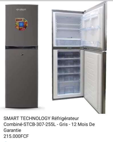 SMART TECHNOLOGY Réfrigérateur Combiné 255 L